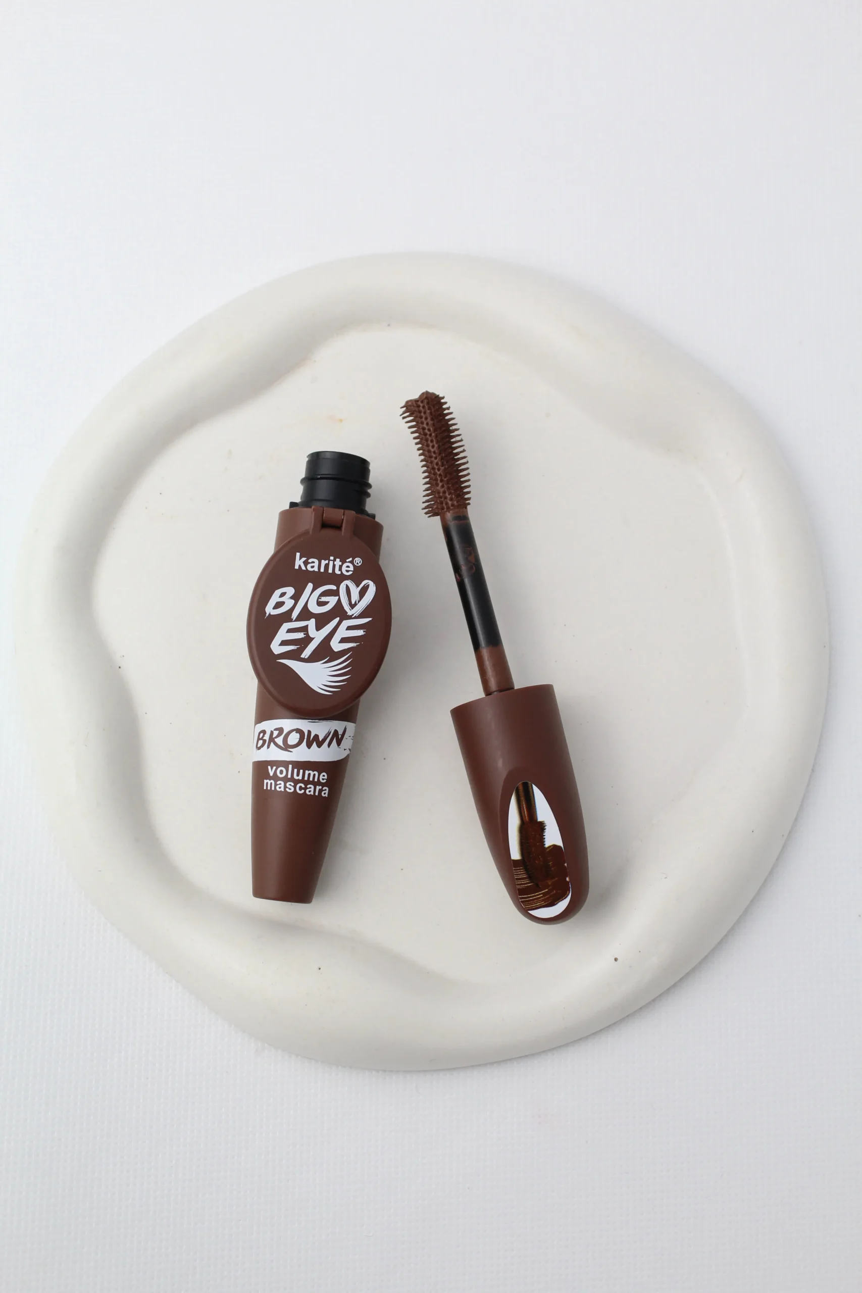 ریمل قهوه ای آینه دار کاریته