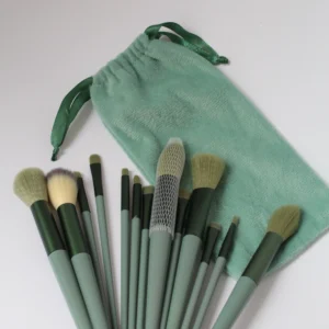 ست براش آرایشی فیکس ۱۳ تکه – رنگ سبز